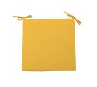 Soleil d'ocre Alix Cuscino per Sedia impermeabilizzato, Giallo, 40 x 40 x 5 cm