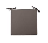 Soleil d'ocre Alix Cuscino per Sedia impermeabilizzato, Marrone (Moka), 40 x 40 x 5 cm