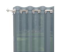 Soleil d'ocre Alix Tenda con occhielli, Blu, 140 x 250 cm