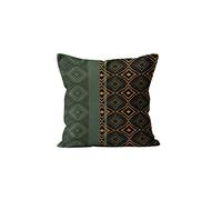 Soleil d'Ocre Coperchio di Cuscino, Verde, 40 X 40 cm