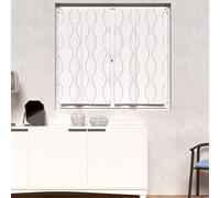 Soleil d'ocre Coppia di Rotte Vice Perle, Bianco, 60 x 120 cm