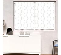 Soleil d'ocre Coppia di Rotte Vice Perle, Bianco, 90 x 120 cm