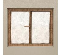 Soleil d'ocre, Coppia di tendine a vetro 60x90 cm CELIA kaki