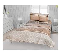 Soleil d'ocre Copriletto boutis Cotone 220x240 cm AMANDA + 2 TO con 2 Federe