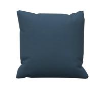 Soleil d'ocre, Cuscini in Cotone 40x40 cm PANAMA blu canard