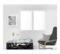 Soleil d'ocre, Dolly Coppia di tendine a vetro, 60x160 cm, bianco