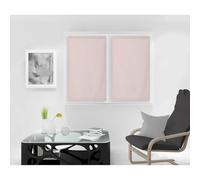 Soleil d'ocre, Dolly Coppia di tendine a vetro, 70x120 cm, rosa