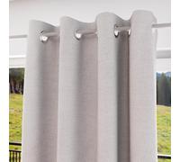 Soleil d'ocre Eclipse Tenda Oscurante, Poliestere, Bianco, 135 x 180 cm