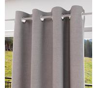 Soleil d'ocre Eclipse Tenda Oscurante, Poliestere, Grigio, 135 x 180 cm