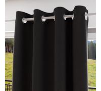 Soleil d'ocre Eclipse Tenda Oscurante, Poliestere, Nero, 135 x 180 cm