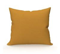 Soleil d'ocre, Federa, Cotone 57 Fili, Senape, 63x63 cm