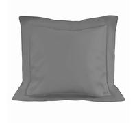 Soleil d'ocre, Federa in cotone 63x63 cm Percale Grigio