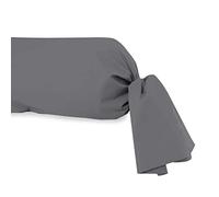 Soleil d’ocre Federa per cuscino alla francese, cotone 57 fili, Grigio, 45 x 135 cm