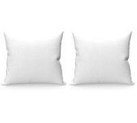 Soleil d'ocre federe cuscino, Cotone, Bianco, 63 x 63 cm (Confezione da 2)