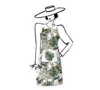 Soleil d'Ocre Grembiule, Bianco, 60 X 80 cm