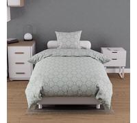 Soleil d'ocre Impostare Esmeralda Coperchio di Consolatore in cotone 57 Figlio, Verde, 140 x 200 cm