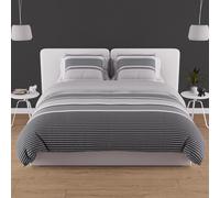 Soleil d'ocre Impostare Thales Coperchio di Consolatore in cotone 57 Figlio, Grigio, 260 x 240 cm