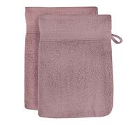 Soleil d'ocre Laguna Quantità di 2 Guanti di Gabinetto, Cotone, Rosa, 16 x 21 cm