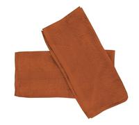 Soleil d'ocre, Lagune Set da 2 asciugamani ospite, Cotone, Terra, 30x40 cm