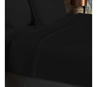 Soleil d'Ocre Uccisione Plat, cotone, nero, 180 x 290 cm