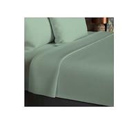 Soleil d'Ocre Uccisione Plat Cotone Verde (Verde Acqua) 260 x 300 cm