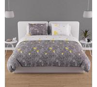 Soleil d'ocre Lisa, Impostare, Coperchio di Consolatore, Cotone, Bianco, 220 X 240 cm