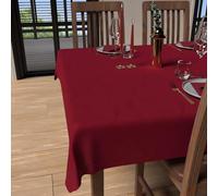 Soleil d'Ocre Tovaglia Luxury antimacchia Rosso 150 x 300 cm