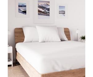 Soleil d'ocre Maglia Uccisione Coperchio, Cotone, Bianco, 160 x 200 cm