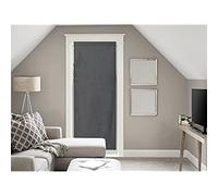 Soleil d'ocre Navigare per Cancello Fenother in Cotone 70x200 cm Panama Antracite, Grigio, 200x70 cm