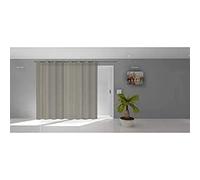 Soleil d'ocre Noemie Voilage, Navigare, Poliestere, Beige (Ecru), 280 x 250 cm