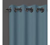 Soleil d'Ocre Tenda oscurante con occhielli Blu 140 x 250 cm