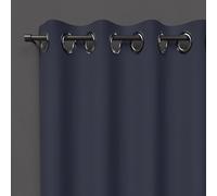Soleil d'Ocre Tenda oscurante con occhielli 140 x 250 cm Blu (Blu Navy)