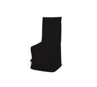 Soleil d'ocre Panama Coperchio di Chaise, Cotone, Nero, 50 x 115 cm