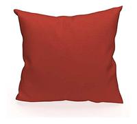 Soleil d'ocre Panama Cuscino in cotone, Arancione (Mattone), 40 x 40 cm