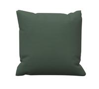 Soleil d'ocre Panama Cuscino in cotone, Verde (Kaki), 40 x 40 cm