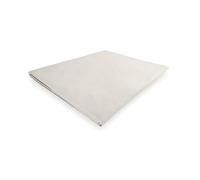 Soleil d'Ocre Percale Lenzuolo piatto, in policotone, da 240 x 300 cm, di colore lino