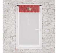 Soleil d'ocre Rotte vice Pur cotone, Rosso, 45 x 90 cm