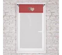 Soleil d'ocre Rotte vice Pur cotone, Rosso, 60 x 120 cm