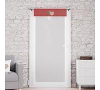 Soleil d'ocre Rotte vice Pur cotone, Rosso, 70 x 200 cm