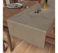 Soleil d'ocre, Runner da Tavolo, Beige (Ecru), 40 x 180 cm