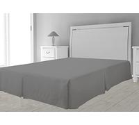 Soleil d'ocre senza Tempo Cache Mottonatura Microfibra, Poliestere, Grigio, 140 x 190 cm