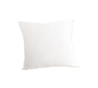 Soleil d'ocre, Spugna riccia Proteggi federa, Bianco, 65x65 cm
