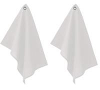 Soleil d'ocre Strofinaccio, Cotone, Bianco, 50 x 70 cm (Confezione da 2)