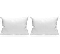 Soleil d'ocre tagliare cuscino, Cotone, Bianco, 50 x 70 cm (Confezione da 2)