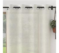 Soleil d'ocre Tenda con Occhielli, Oro, 140 x 250 cm