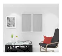 Soleil d'ocre Tenda Finestra, Poliestere, Grigio, 45 x 90 cm