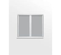 Soleil d'Ocre Tenda per finestra in poliestere Grigio 70 x 90 cm