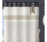 Soleil d'ocre, Tenda trasparente con occhielli in Cotone 135x250 cm ESPRIT MARIN