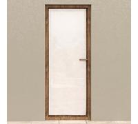 Soleil d'ocre, Tenda trasparente per portafinestra 70x200 cm CELIA bianco