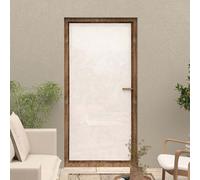 Soleil d’Ocre Celia Tenda in voile per porta finestra, da 90 x 200 cm, di colore bianco